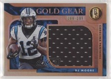 2020 Panini Gold Standard Gold Gear Relics 66/199 DJ Moore #GG11 1z6