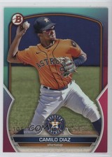 2023 Bowman Draft Aqua & Pink Gradient 109/199 Camilo Diaz #BD-129 0be5