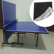 Heavy-Duty Premium Tennis Table Wind Proof Waterproof Folding Pings Pong Table-