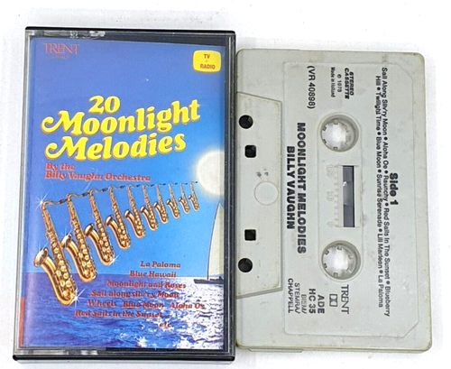 Billy Vaughn Orchastra: 20 Moonlight Melodies Music Cassette Holland 1978 - Imagen 4 de 4