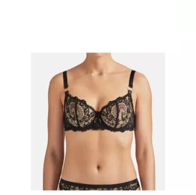 Soutien-gorge Aubade La Reine De La Nuit QE14 - Noir, Bonnet B, Taille FR100B/EU85B, Corbeille, Neuf étiqueté