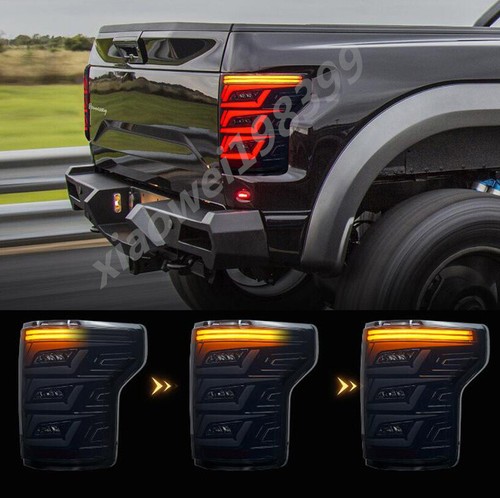 Tail Light Set For 2015-2017 Ford F-150 - LH & RH Halogen Assembly, Direct Replacement