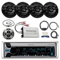 Bluetooth Receiver, 4x 6.5 Speakers, Amp, Remote, Amp Install Kit, Antenna on sale Bluetooth Receiver, 4x 6.5 Speakers, Amp, Remote, Amp Install Kit, Antenna on sale