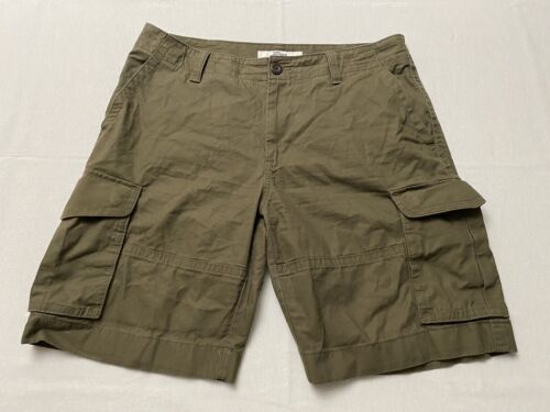 Tommy Hilfiger Mens Olive Green Cargo Shorts Outd… - image 1