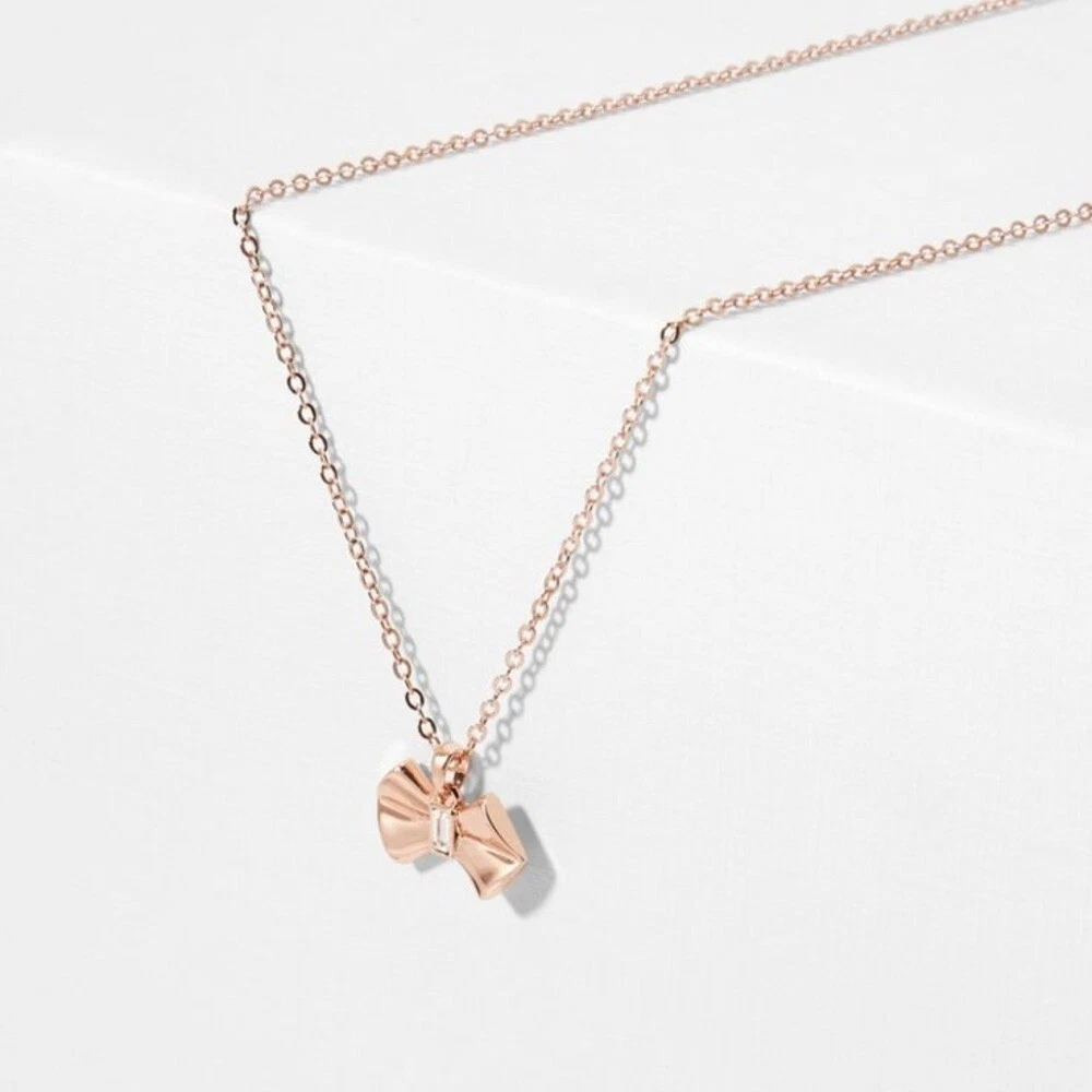 ted baker bow pendant