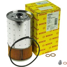 BOSCH Ölfilter mit Ölablassschraube für Mercedes-Benz 190 W201 D 2.0 Saloon W124