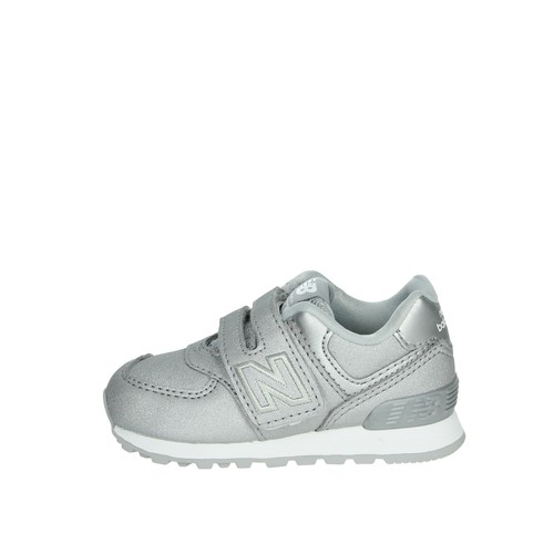 W 574 pr2 new balance sneaker per. donna maxi sport argento - Stileo.it