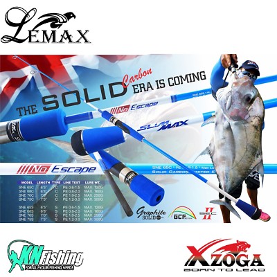 LEMAX NO ESCAPE Slow Jigging Rod SNE 65s 68s 70s 75s Japan Fixed Spool