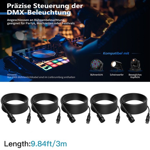 200W COB LED Par DMX512 Audience Theaterstrahler Weiß Warmweiß Zoom Scheinwerfer - Afbeelding 13 van 13