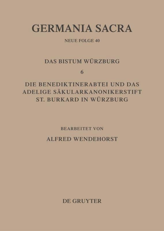 Thumbnail - Die Bistümer Der Kirchenprovinz Mainz, Das Bistum Würzburg 6, Die