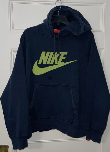 Vintage Nike Hoodie Sweatshirt Spellout 