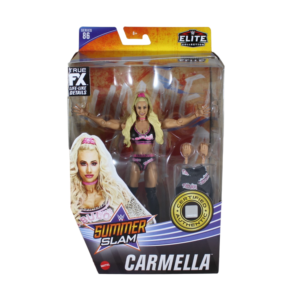Mattel WWE Elite Collection Series 86 Summer Slam Carmella Action Figure