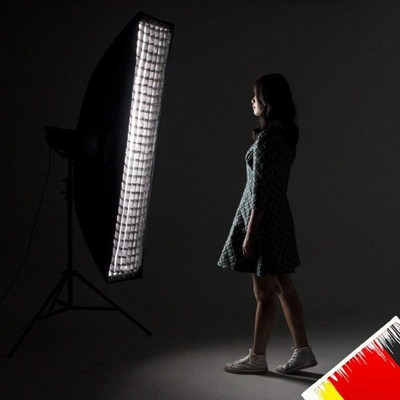 35 x 160 cm Softbox Wabengitter Fotografie Mesh Net für Studio Strobe
