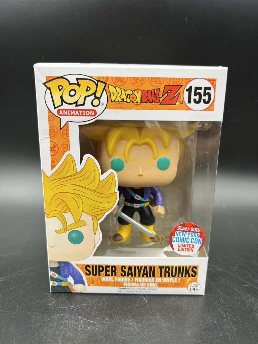 t*a様 funkoPOP ドラゴンボール　トランクス　2016 ニューヨークコ Funko Pop! Animation Dragon Ball Z Super Saiyan Trunks (2016 NYCC