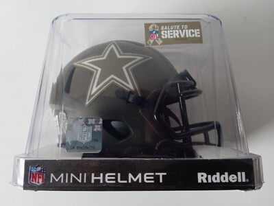 NFL DALLAS COWBOYS Riddell 2022 Salute To Service Speed Mini Helmet | eBay
