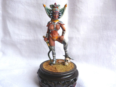 Figurine Femme Nue Heroic Fantasy En Plomb Jolie Peinture Hauteur 10 5 Cm Ebay