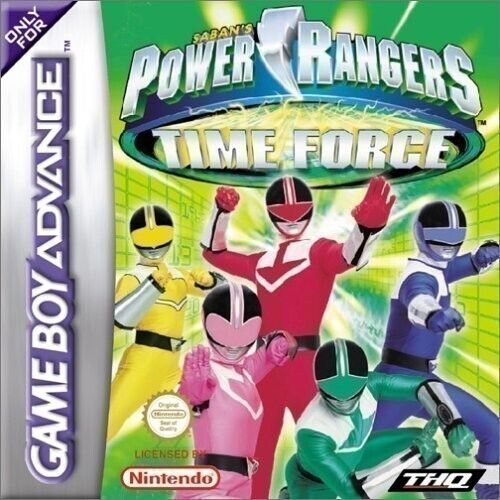 Gra Nintendo GameBoy Advance - moduł Power Rangers: Time Force - Zdjęcie 1 z 1