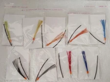 Orange Prewired Distributor Your Choice of Wire Color With Black Boot Material