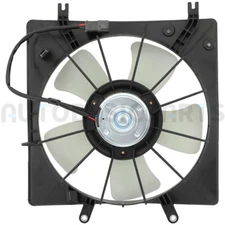 For 2004-2008 Acura TL 3.2L Driver Radiator Condenser Cooling Fan Assembly