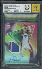 Paolo Banchero 2022-23 Panini Recon Rookie Jersey Auto Green (4/5) #31 BGS 8.5