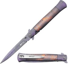 MTech Spring Assisted Folding Knife 4" 3Cr13MoV Steel Blade Aluminun Handle