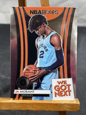 その他 NBA HOOPS PREMIUM STOCK 19-20 JA MORANT Ja Morant 19/20 NBA Hoops Premium Stock Black Pulsar Prizm