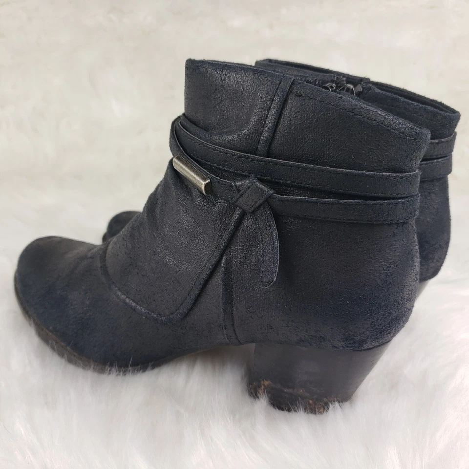 Botines BARETRAPS Rhapsody negros al tobillo botas para mujer talla 9,5 M Foto 4 de 4