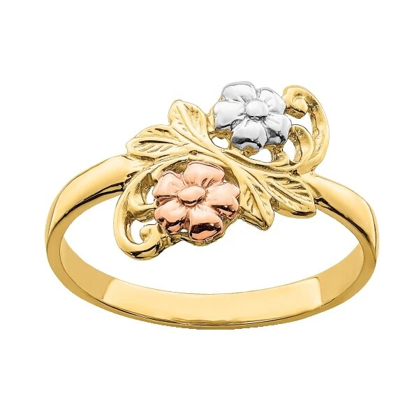 Multi-Tone Gold Plated Fashion Rings