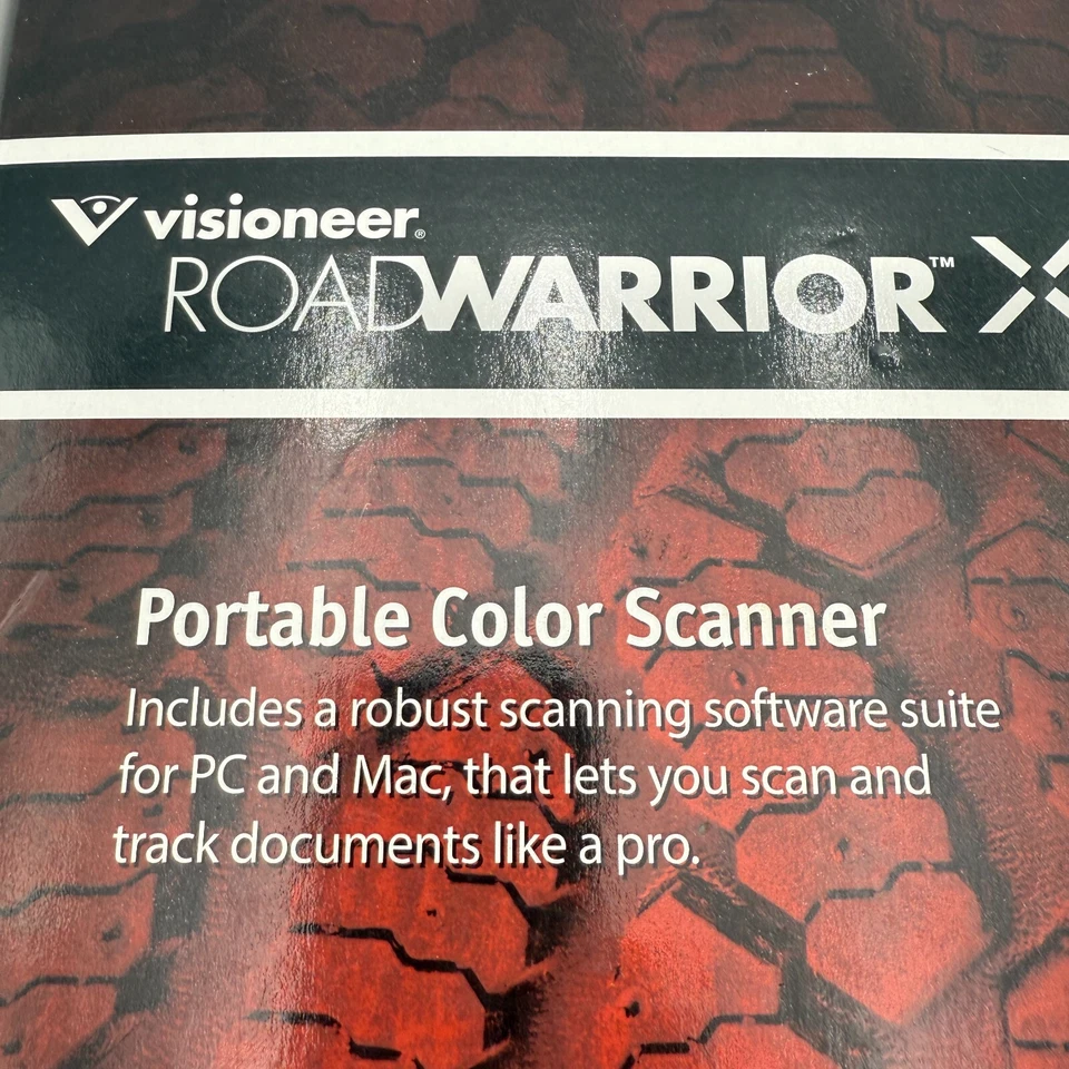 Visioneer RoadWarrior X3 Portable Color Scanner for PC and Mac Open Box - Image 2 of 4