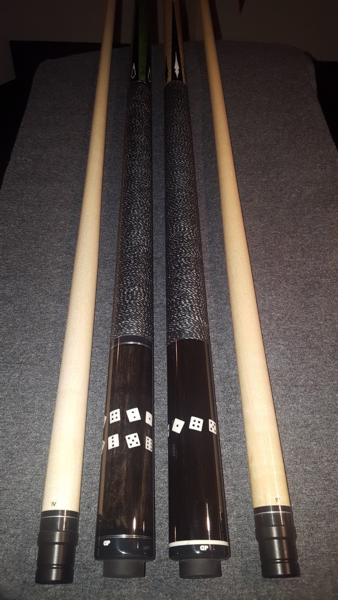 Dale Perry、2nd limited edition 1996 2) NEW Dale Perry pool cues with stage 4 IV shafts, a case & joint