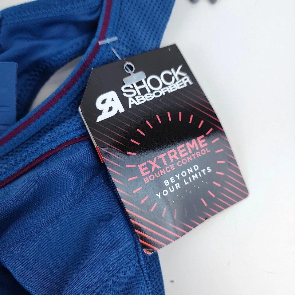 Shock Absorber Ultimate Run Sports Bra - S5044 - Navy - Size 30D - New - Image 4 of 4