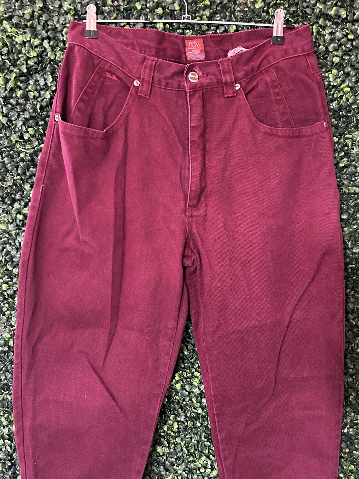 RARE jxb jeans Surf Brand VTG Pants Size 32x32 Magenta Y2K Baggy Skate Cali