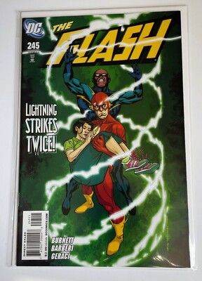 DC Comics THE FLASH #245 ''Lightning Strikes Twice'' 