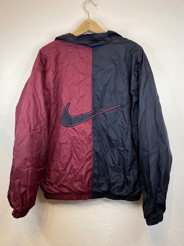 VTG 90s Nike Large Maroon Black 