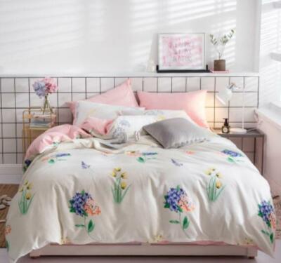 3D Yellow Tulip NAO9159 Bed Pillowcases Quilt Duvet Cover Set Queen King Fay