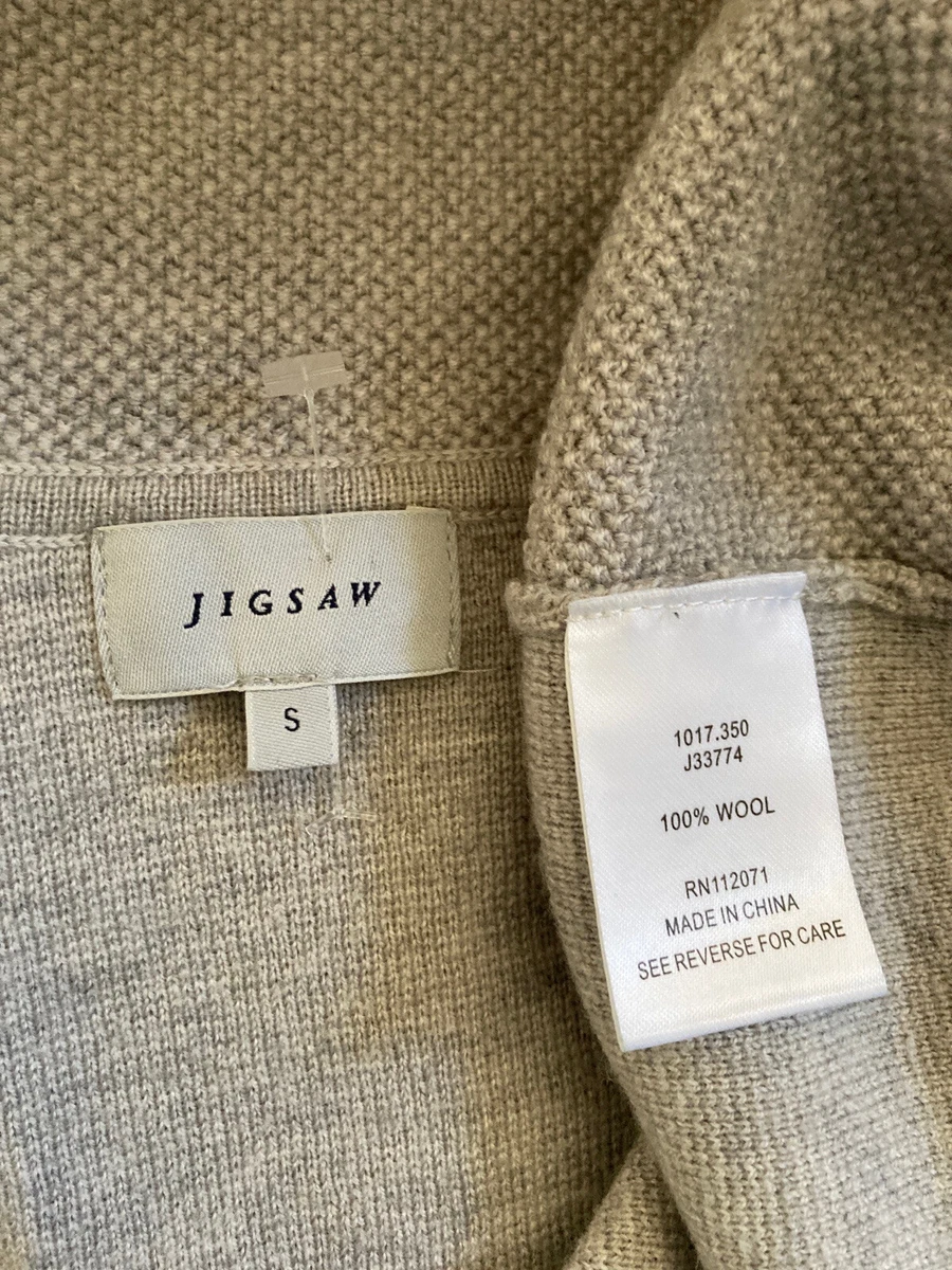 Jigsaw pique cheap cardigan