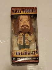 Funko Wacky Wobbler Talking Bobble Head The Big Lebowski Rare New In Box HTF