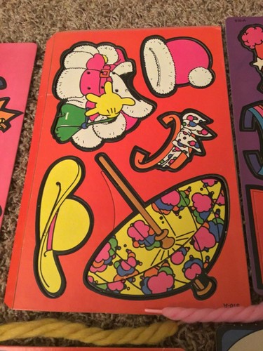 Vintage Colorforms Mickey Mouse Sew Ons Activity Toy - Picture 7 of 12