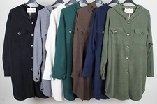 New Ladies Autumn Casual Long Sleeves Comfy Corded Design Hooded Jacket Top