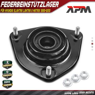 1x Domlager Federbeinstützlager Vorne für Hyundai Coupe Elantra Lantra II Matrix
