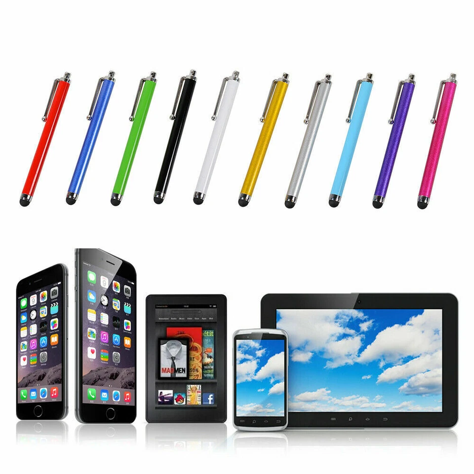 10X Metal Universal Stylus Pen Touch Screen Pen For iPhone Samsung iPad Pencil - Image 4 of 4