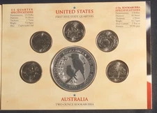 1999 KOOKABURRA 2 OZ .999 SILVER COIN AUSTRALIA 2 DOLLAR HONOR MARK LOT 040921