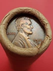 AU 1911-S LINCOLN WHEAT CENT 1916S LINCOLN WHEAT PENNY COIN ROLL ENDS BANKROLLED
