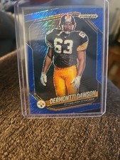 2025 Panini Prizm Black - Dermontti Dawson #119 Blue Shimmer Prizm /35