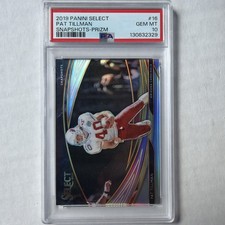 2019 Panini Select - Snapshots Pat Tillman #16 Silver Prizm