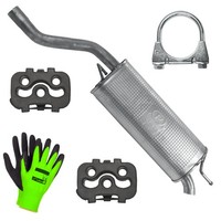 Auspuff Endtopf FüR Fiat Grande Punto 1 I FließHeck 1.3 Mjtd (2005-2010)