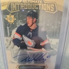 2022-23 Ultimate Collection Introductions Auto #UI62 Dylan Holloway #X10880