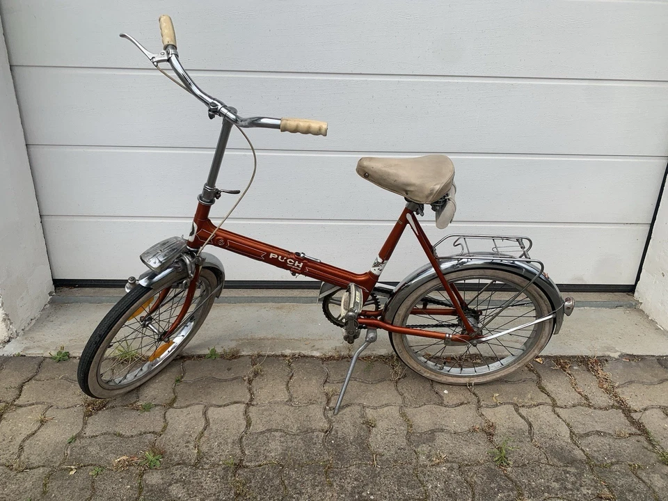 Puch Steyr Klapprad 20 Zoll Austrian Klassiker Fahrrad Vintage 1970 Camping ⛺️ - Bild 2 von 4