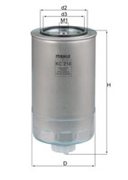 Kraftstofffilter Mahle KC 214 Anschraubfilter FüR Astra Iveco HD 96,0Mm M16X1,5