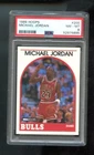 1989-90 Hoops #200 Michael Jordan PSA 8 Graded Basketball Card NBA Bulls 89 1990
